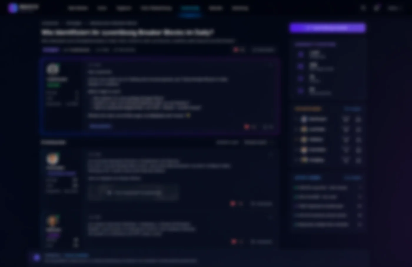 Forum & Diskussion in MAXIV